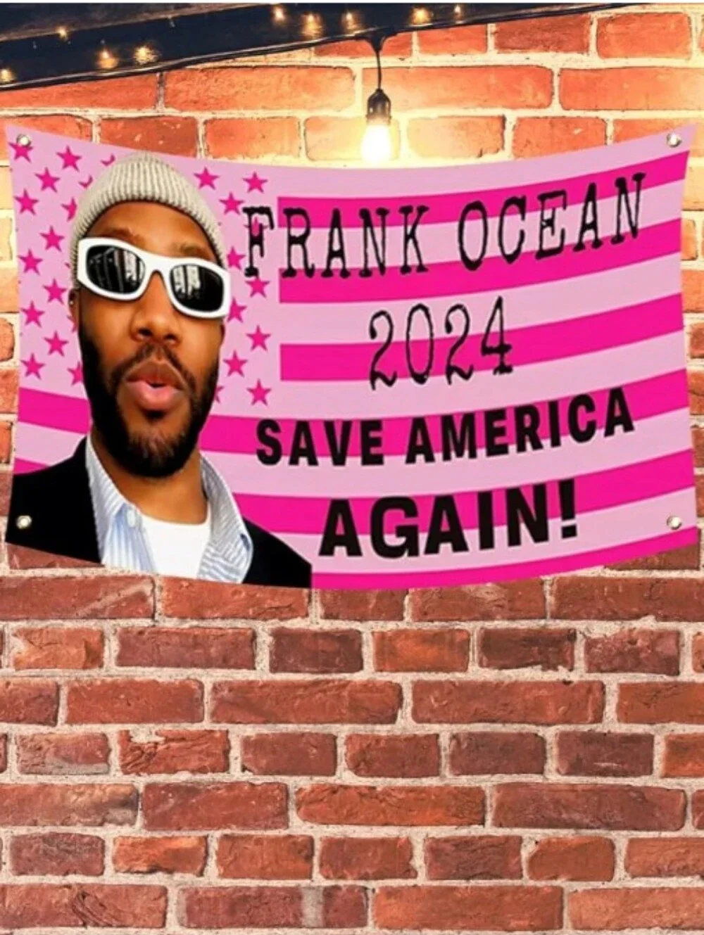 Frank Ocean Pink Flag Tapestry